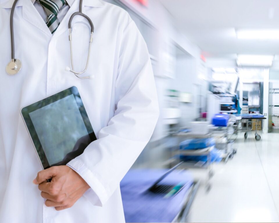 Medical doctor hospital setting